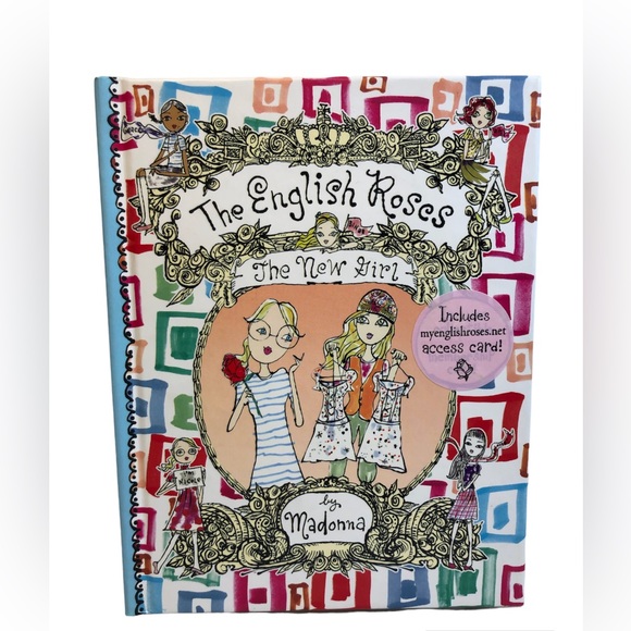 The English Roses Series Book 3 The New Girl by Madonna (2007, Hardcover) - Picture 1 of 10